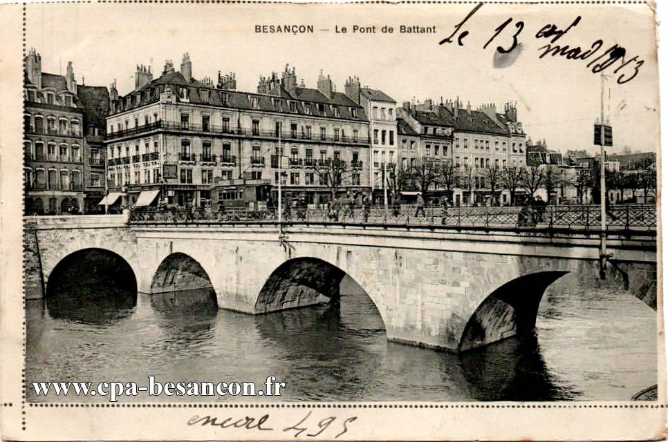 BESANÇON - Le Pont de Battant